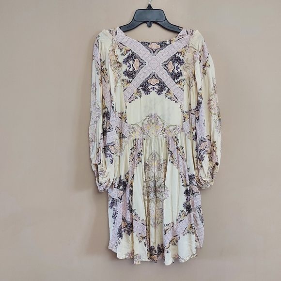 Free People Girl Talk Bohemian Tunic Top - Picture 13 of 13